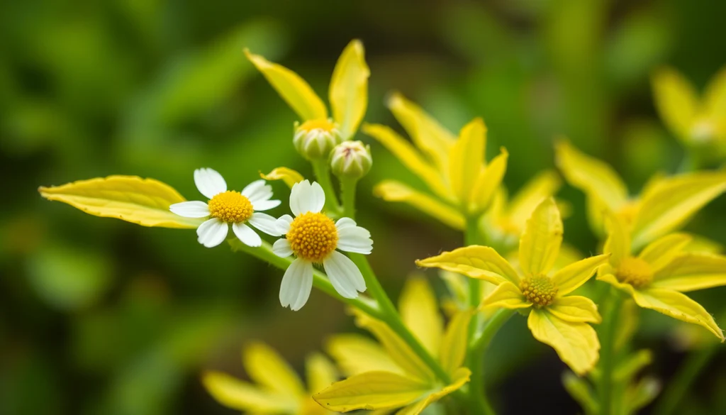 Yellowing Leaves for Chamomile