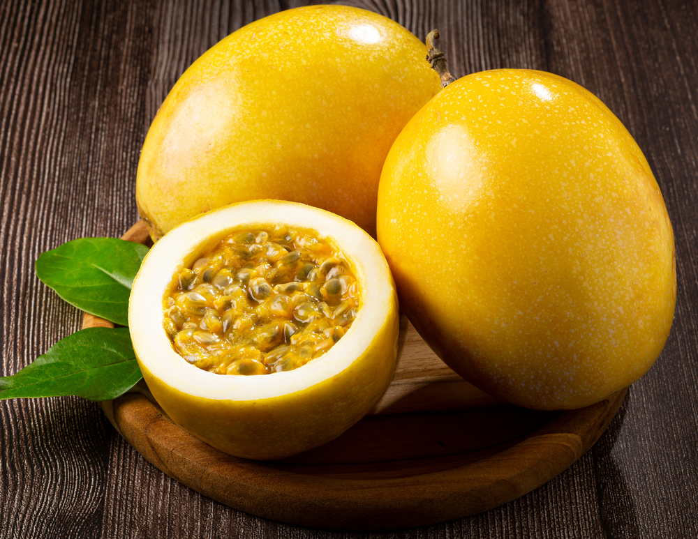Yellow passion fruit 
