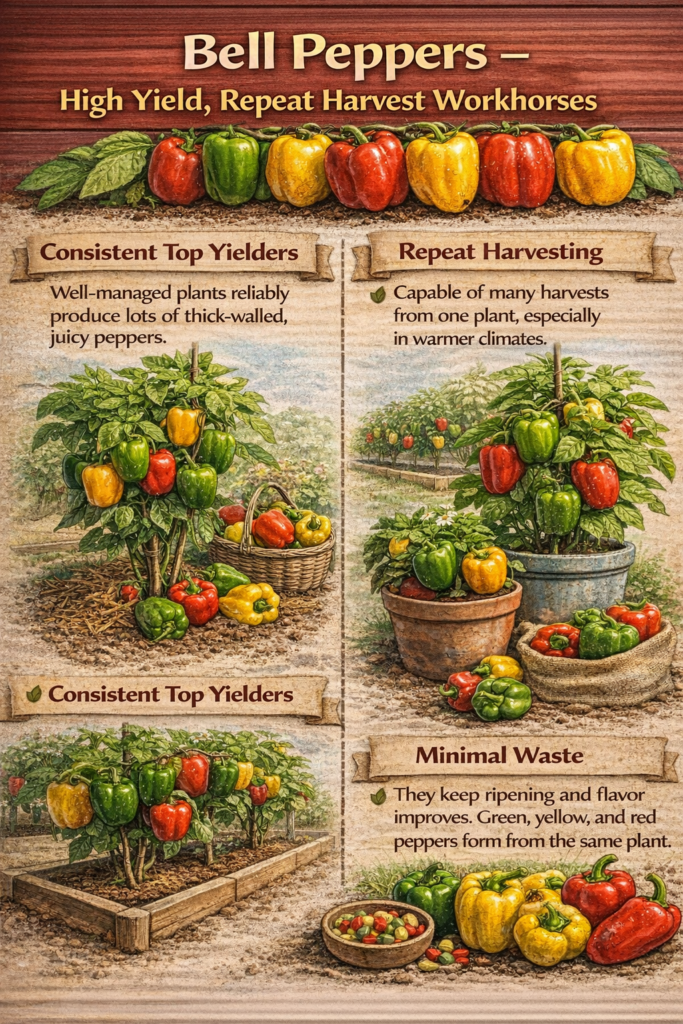 10 Best High Yield Crops for Small Farms