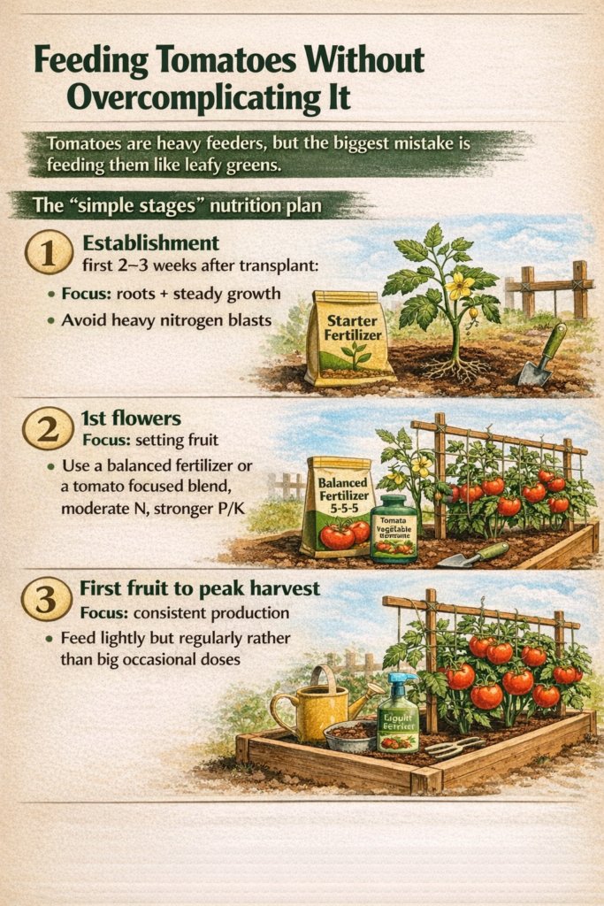 Feeding Tomatoes Without Overcomplicating It