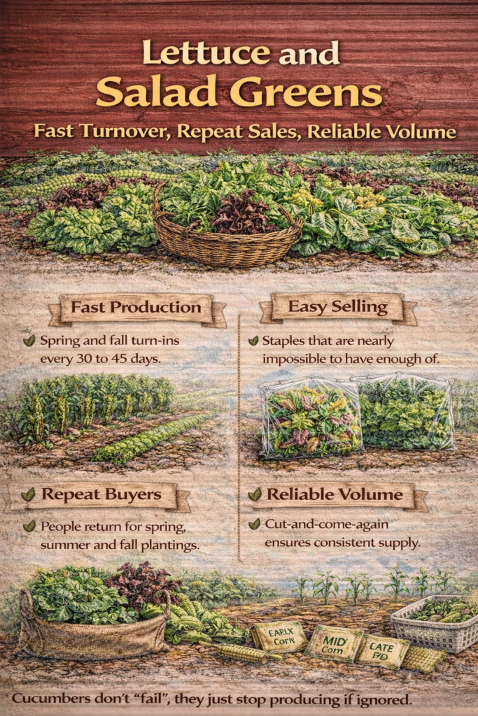 Lettuce and Salad Greens