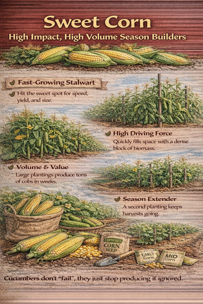 Sweet Corn – High Impact, High Volume Season Builders