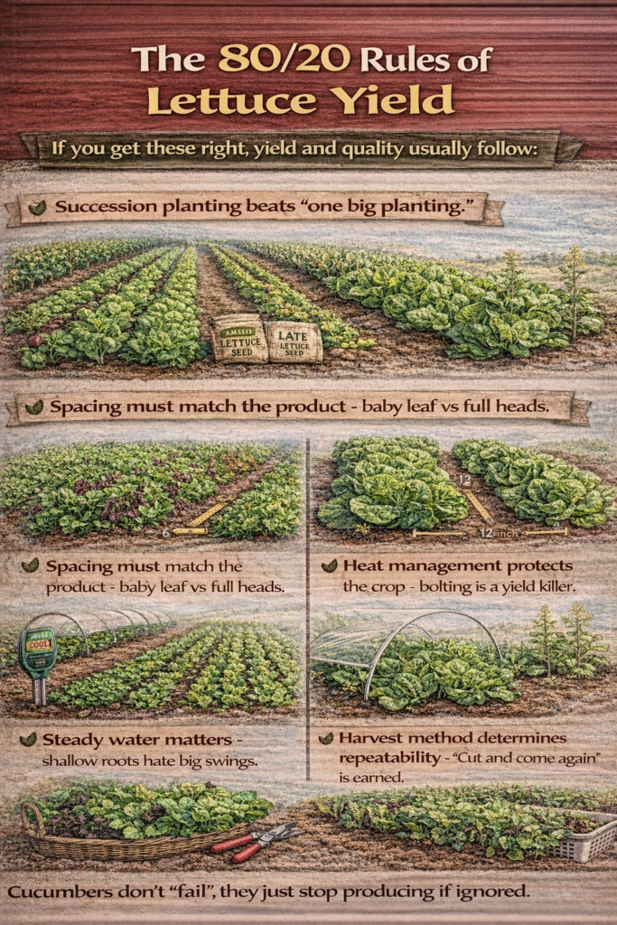 The 8020 Rules of Lettuce Yield