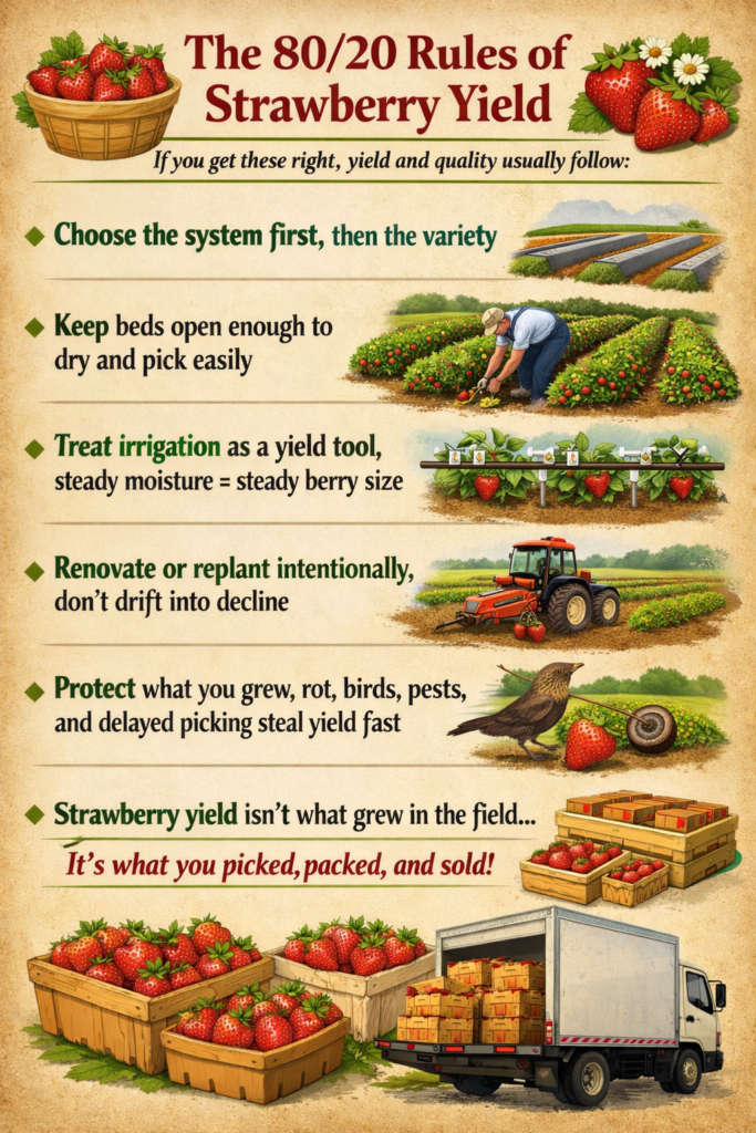 The 80/20 Rules of Strawberry Yield