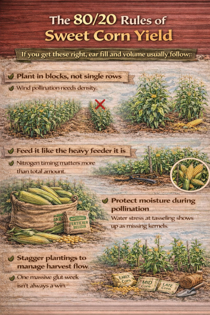 The 80/20 Rules of Sweet Corn Yield