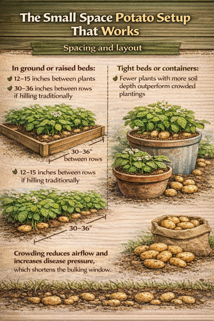 The Small Space Potato Setup That Works