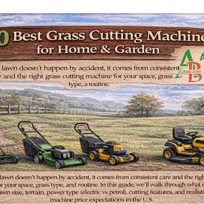 10 Best Grass Cutting Machine - Lawn Mowers Guide