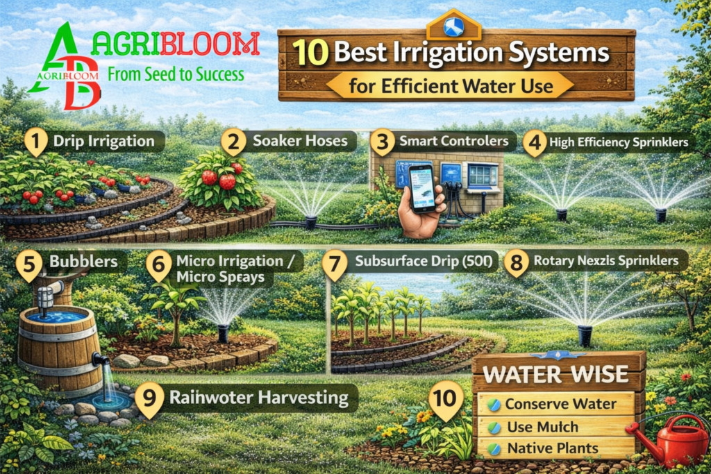 10 Best Irrigation Systems for Efficient Water Use