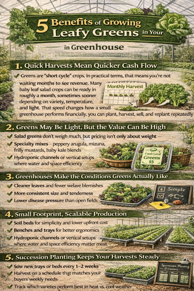 10 Best Greenhouse Crops for Maximum Profit