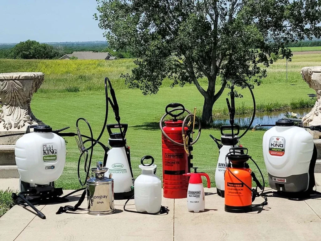 Sprayer for pesticides and herbicides