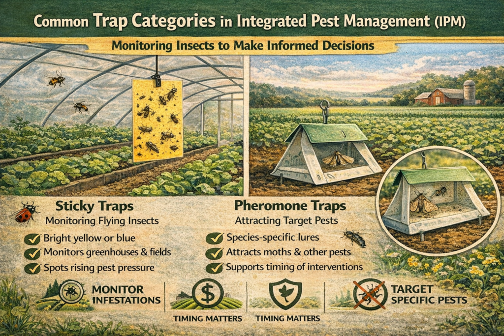 Traps for monitoring and control