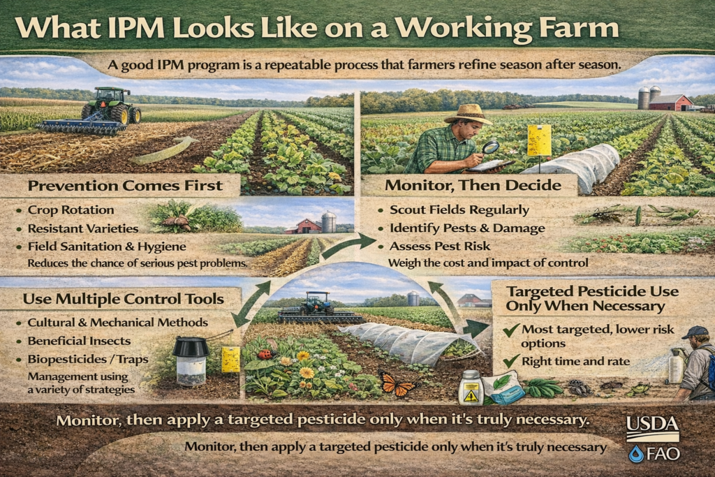 What IPM looks like on a working farm