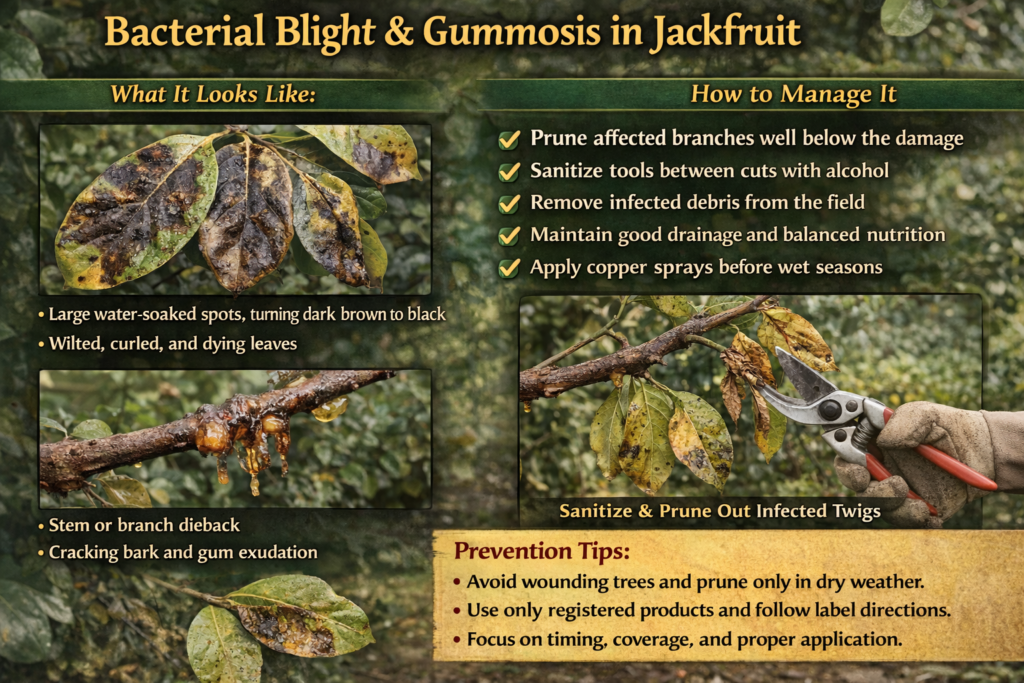 Leaf Spot Disease of Jackfruit