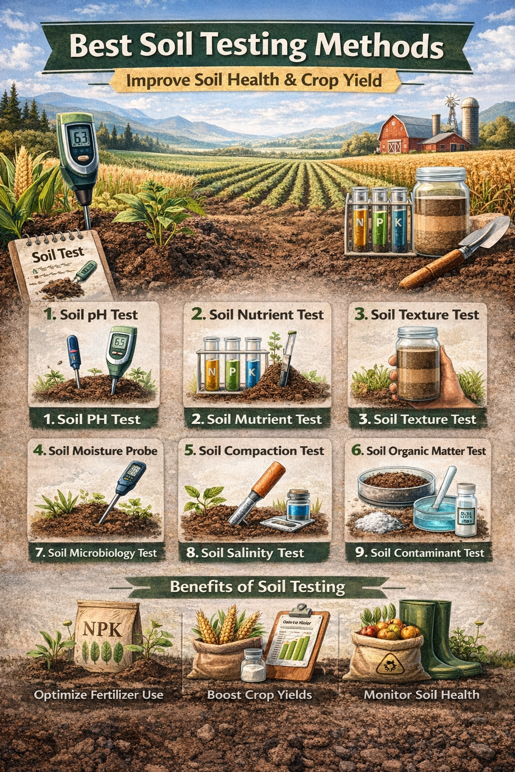 Best Soil Testing Methods