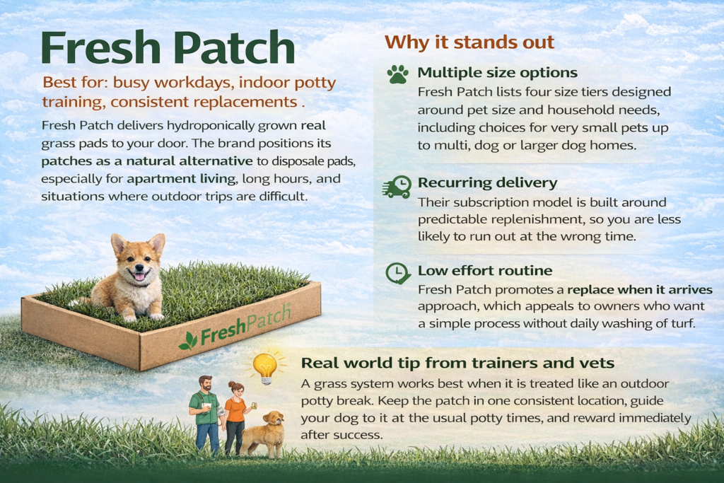 Fresh Patch Grass Patch for Dogs