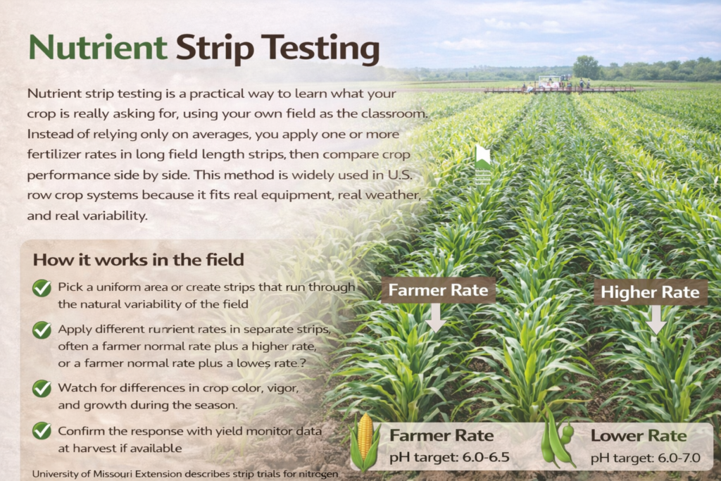 Nutrient Strip Testing