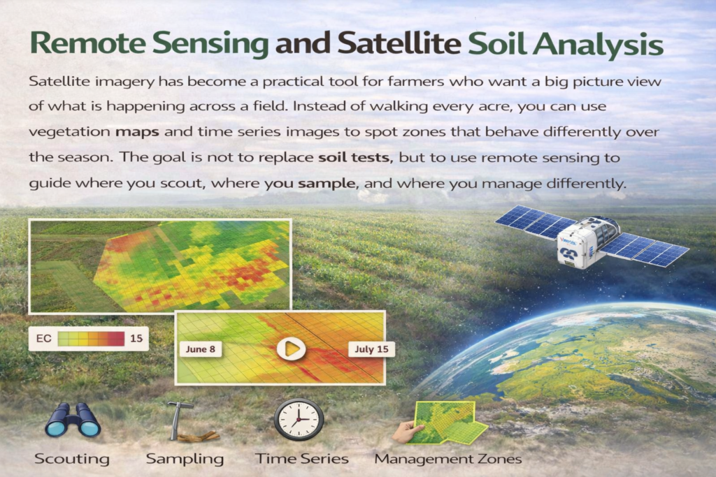 Remote Sensing and Satellite Soil Analysis