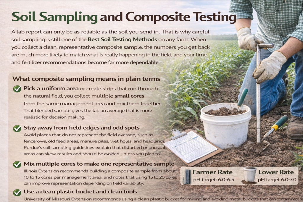 Soil Sampling and Composite Testing