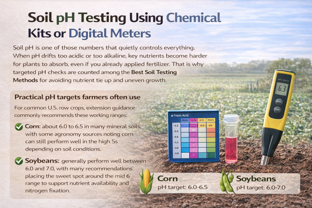 best soil testing methods 