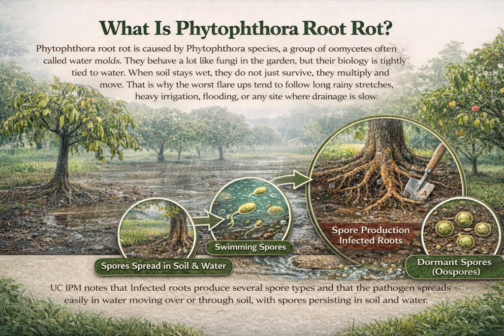 What is Phytophthora Root Rot