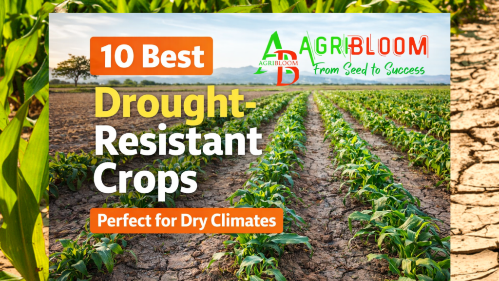 10 Best Drought Resistant Crops-Perfect for Dry Climates