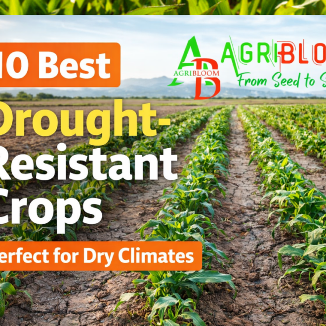 10 Best Drought Resistant Crops-Perfect for Dry Climates