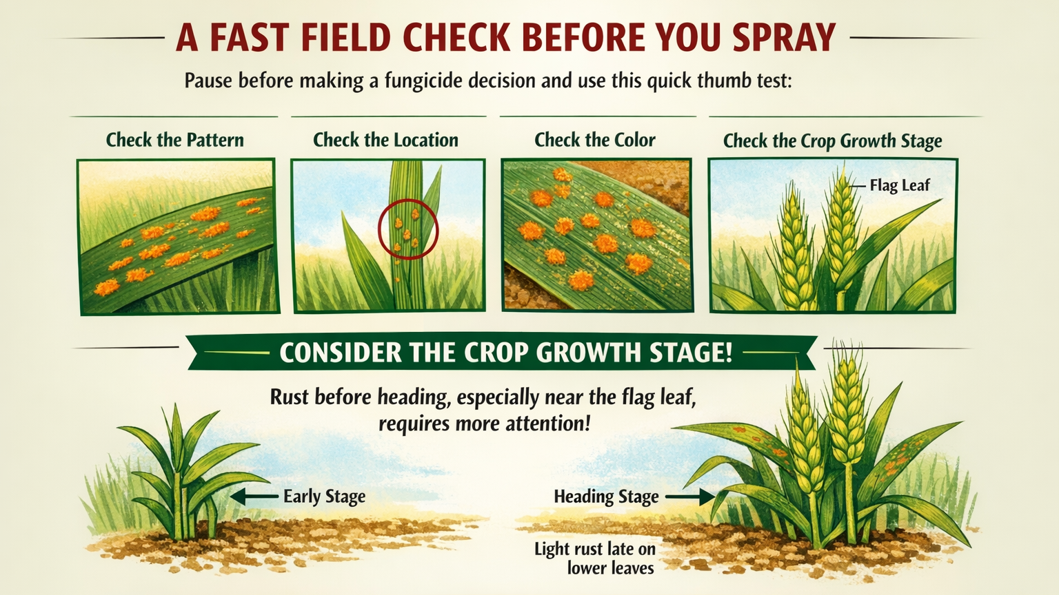 A Fast Field Check Before You Spray
