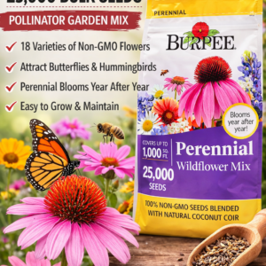 Burpee Wildflower 25,000 Bulk Seeds