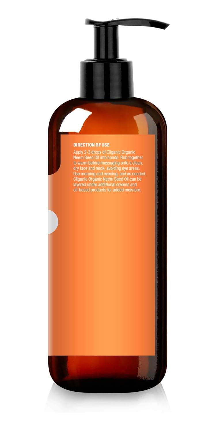 Buy Cliganic Organic Neem Oil - For Face, Skin & Plants - Image 3