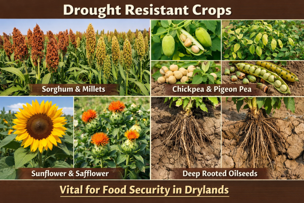 Familiar drought resistant crops 