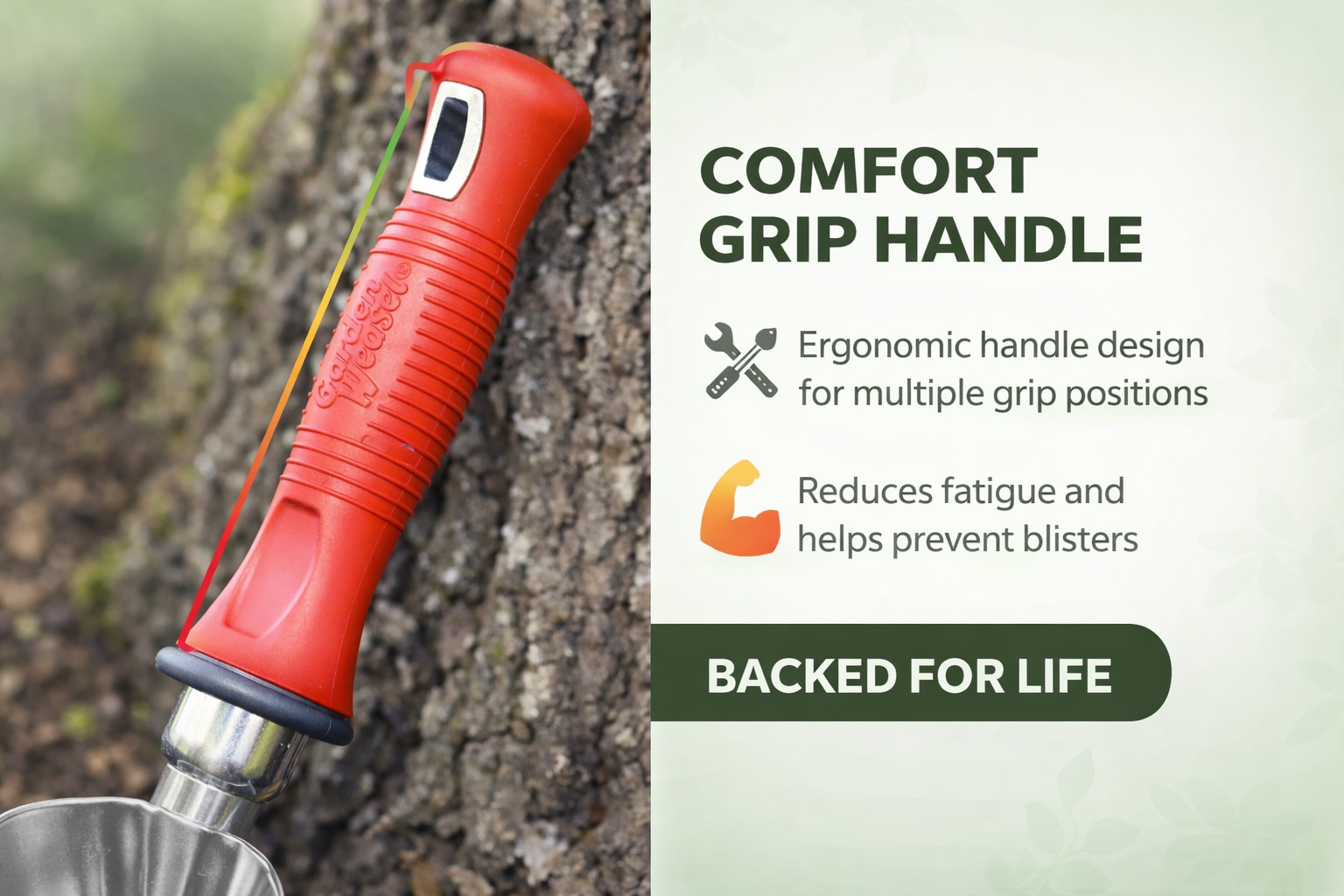 Garden Weasel Potting Scoop – Heavy Duty Gardening Tool