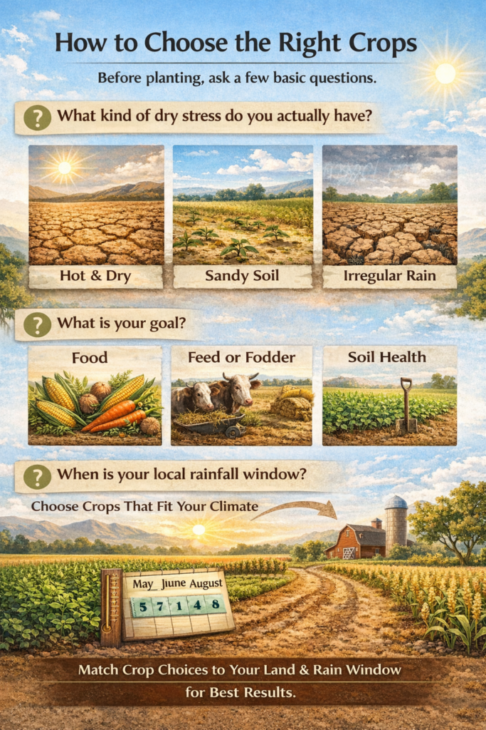 How to choose the right crops