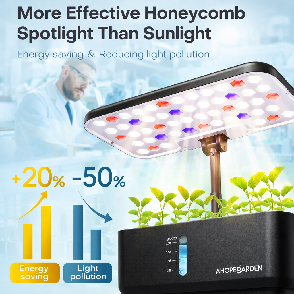Buy Indoor Hydroponic Garden Kit – 10 Pod LED Grow System - Image 4