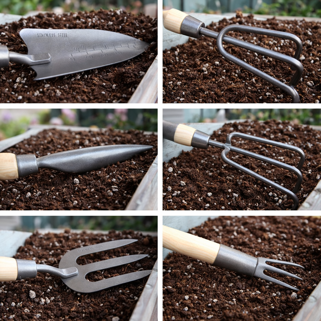 Buy Japanese Gardening Tools Set – 6PCS Professional Stainless Steel - Image 3