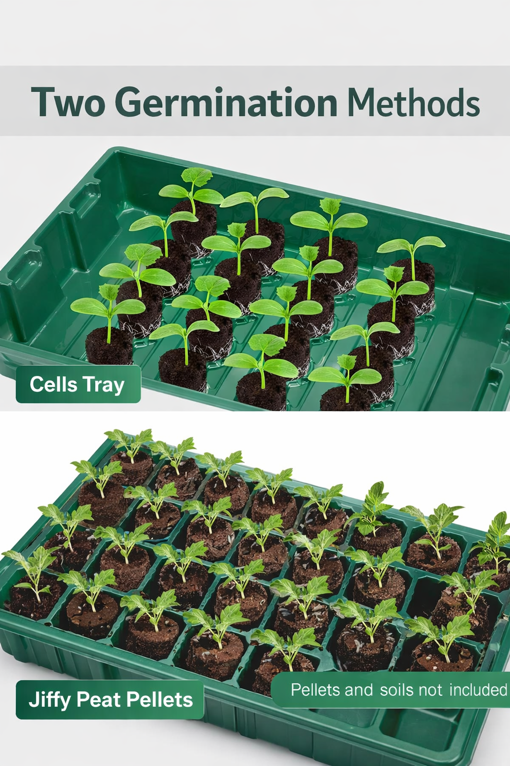 Buy MIXC Seedling Trays – 5 Pack 200 Cell Starter Kit - Image 2