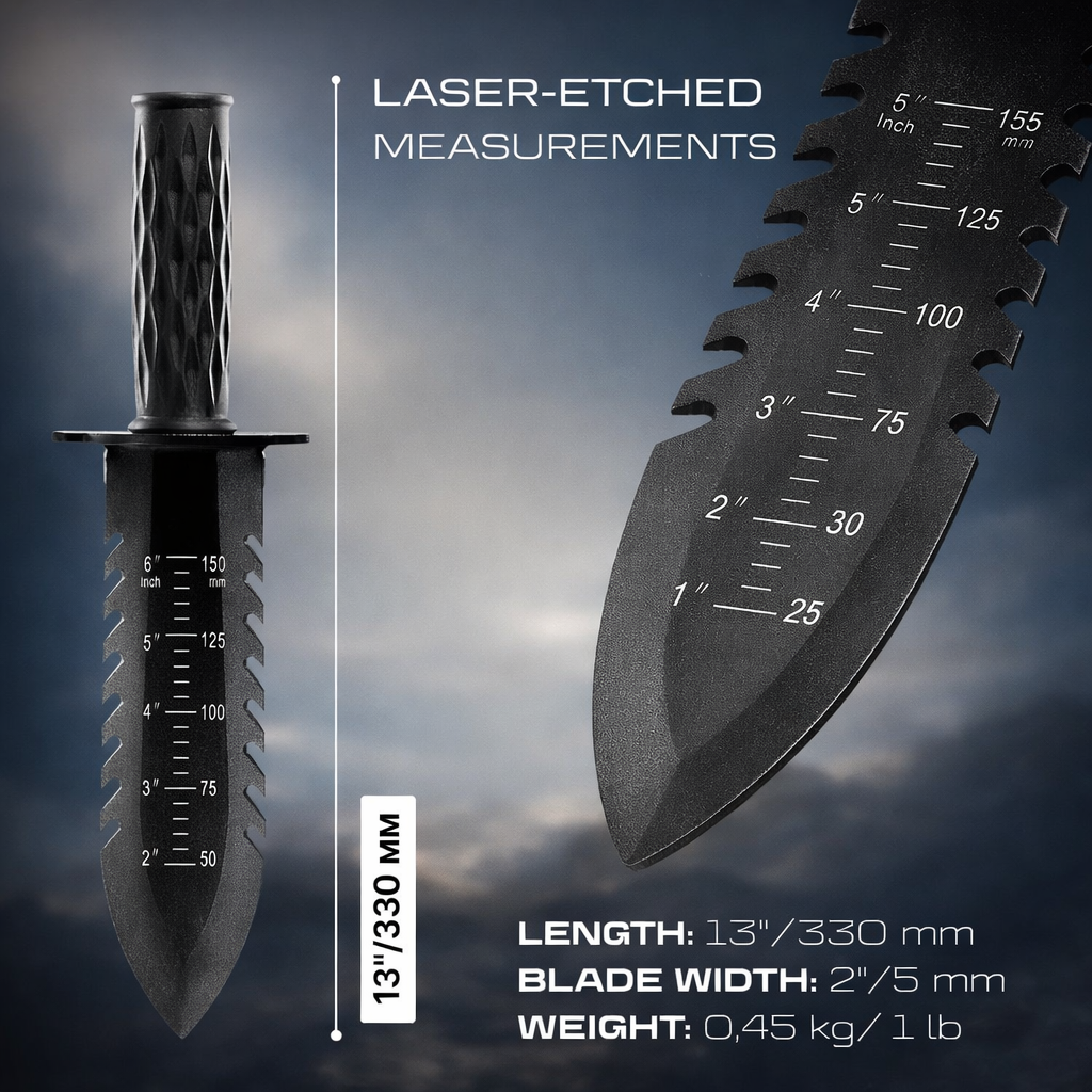 Buy CKG Metal Detecting Shovel – Heavy Duty Gardening - Image 2