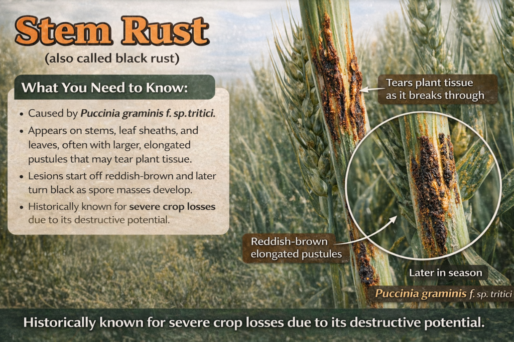 Wheat Rust disease: Stem Rust