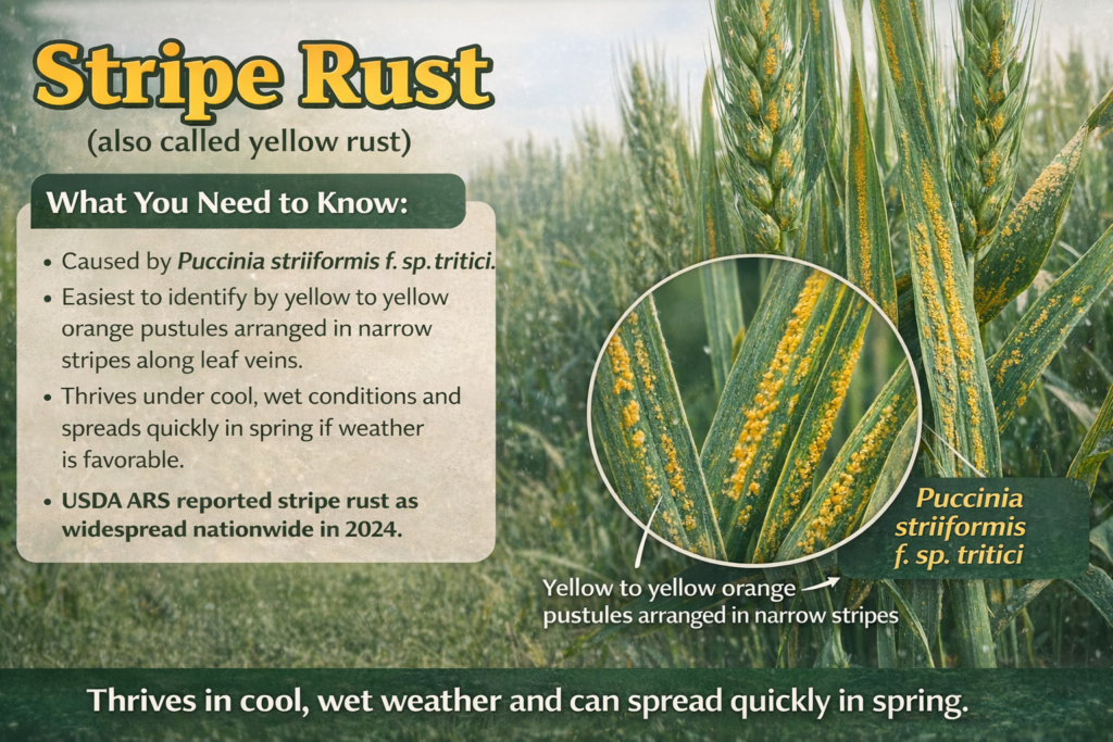 Stripe Rust of wheat 