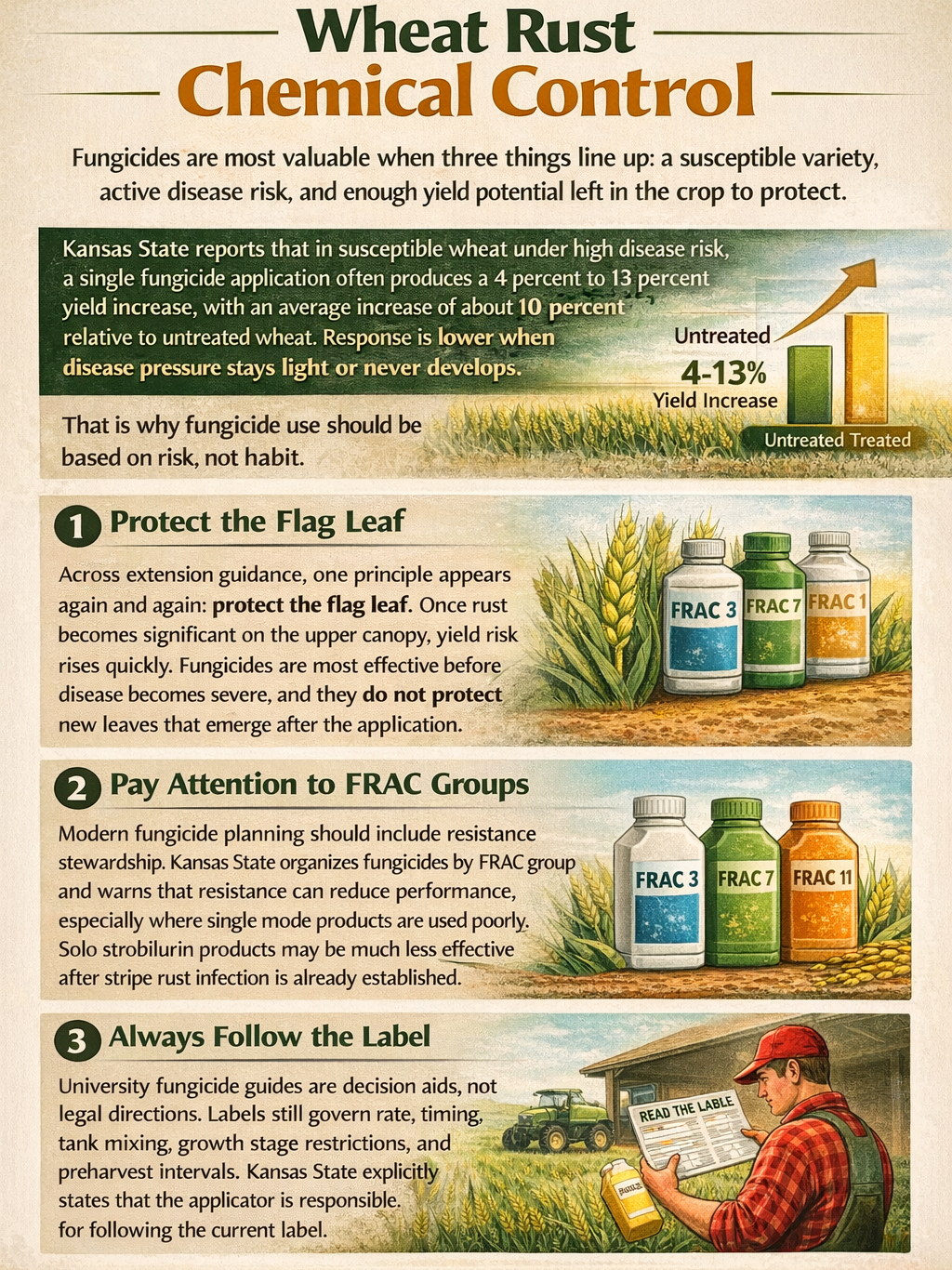 Wheat Rust Chemical Control