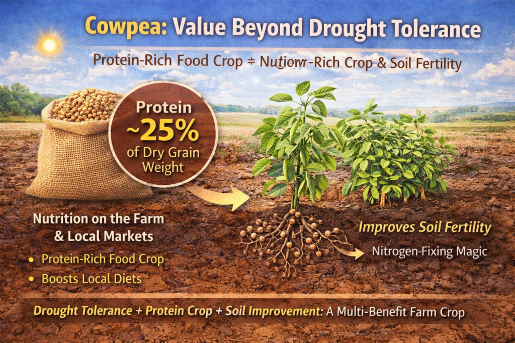 Why cowpea matters beyond drought
