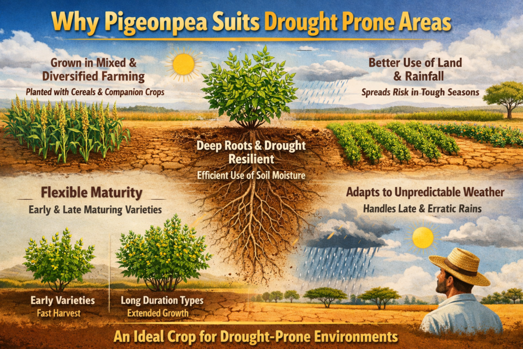 Drought Resistant Crops : pigeonpea