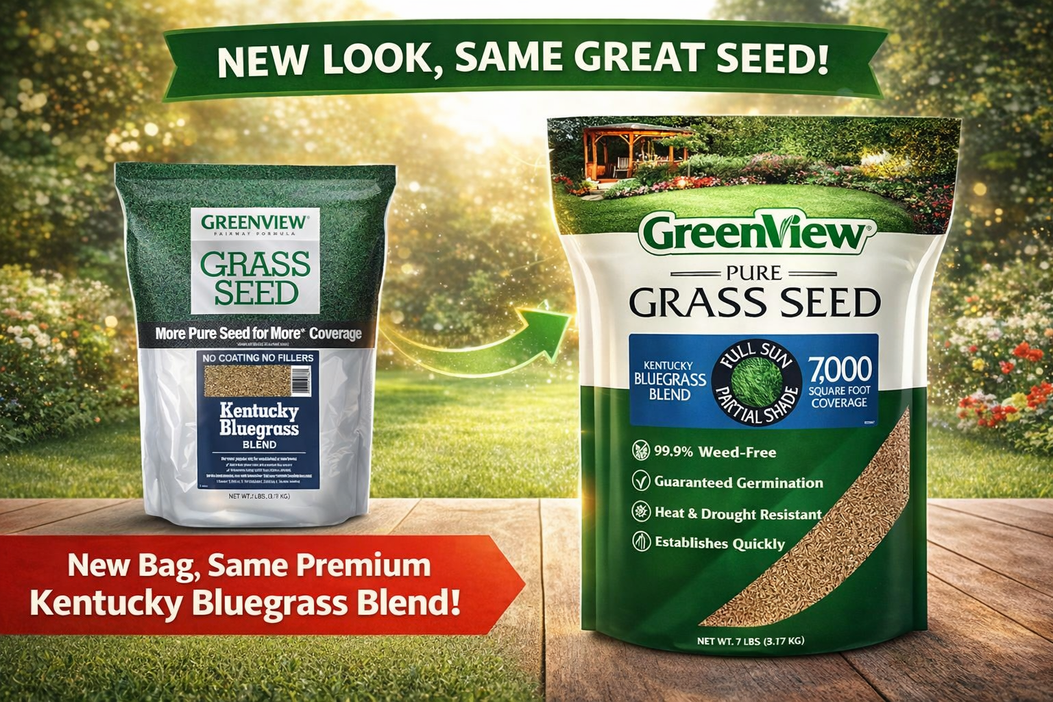 Buy Kentucky Bluegrass Seed 7 lb – GreenView Covers 7,000 sq ft - Image 2