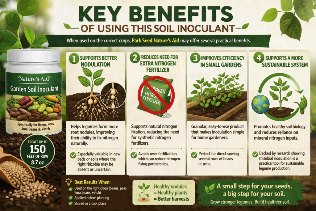 Key benefits of using this Soil inoculant