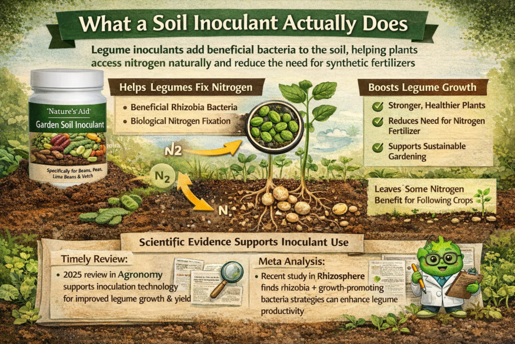 What a soil inoculant actually does