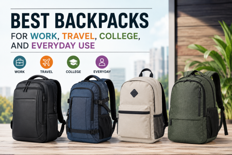 Best Backpack for Work, Travel, College, and Everyday Use