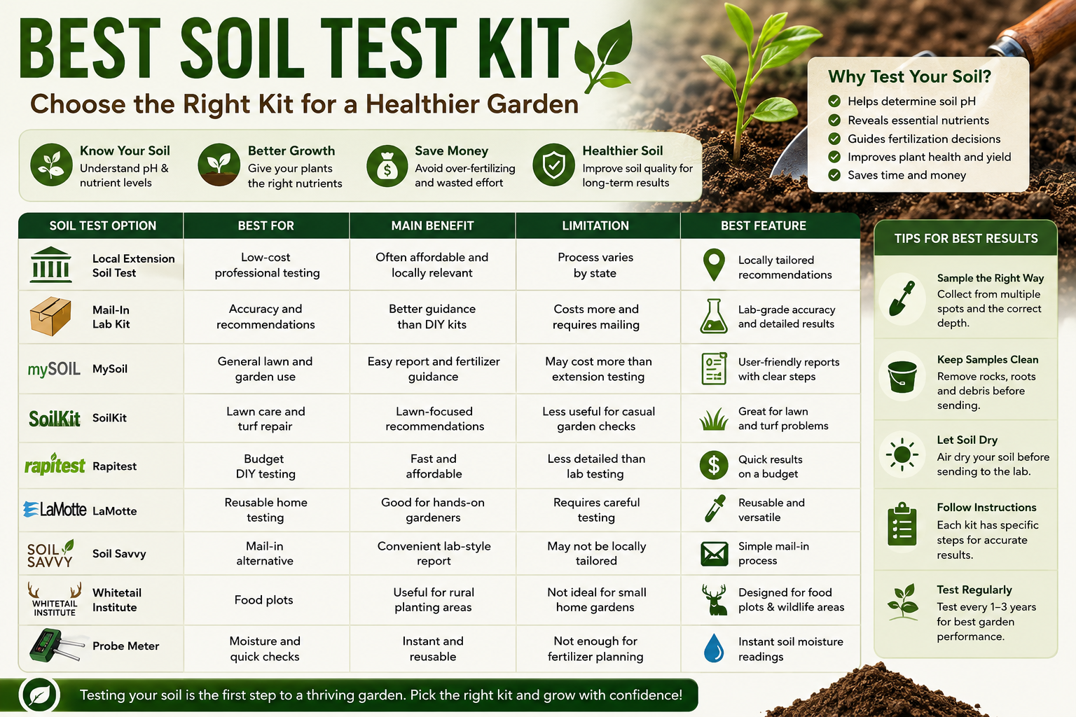 Best Soil Test Kit