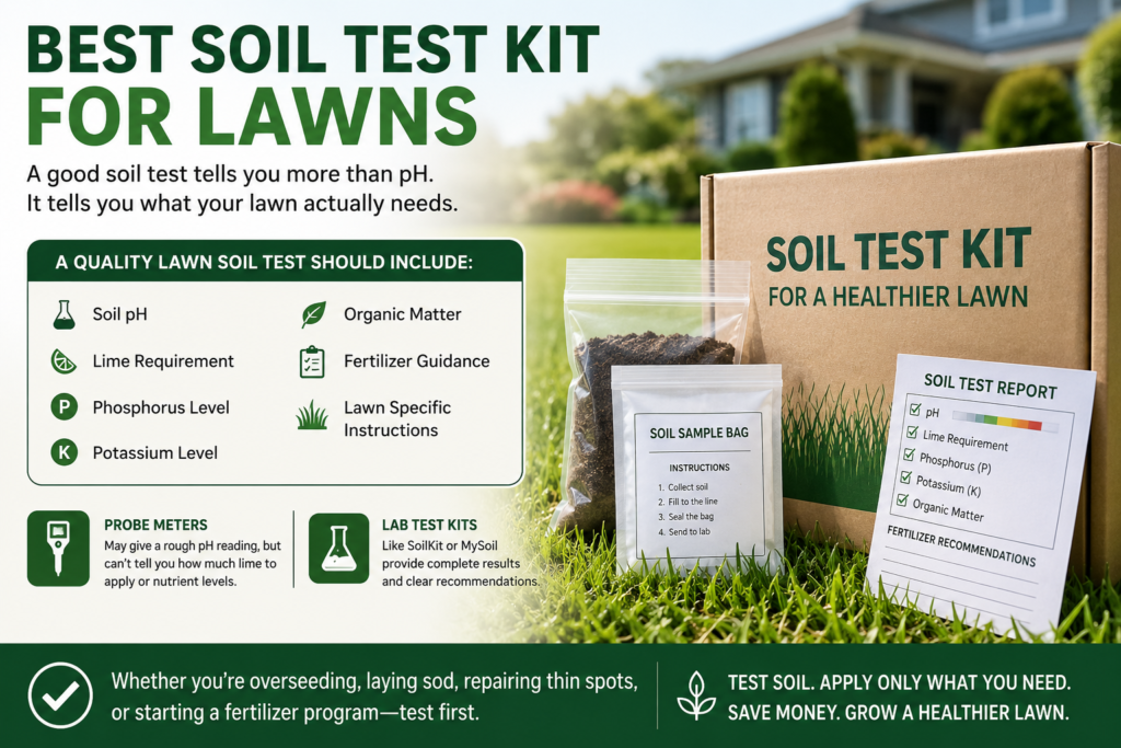 Best Soil Test Kit for Lawns