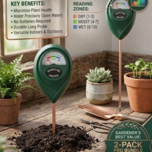Soil Moisture Meter for Indoor Plants