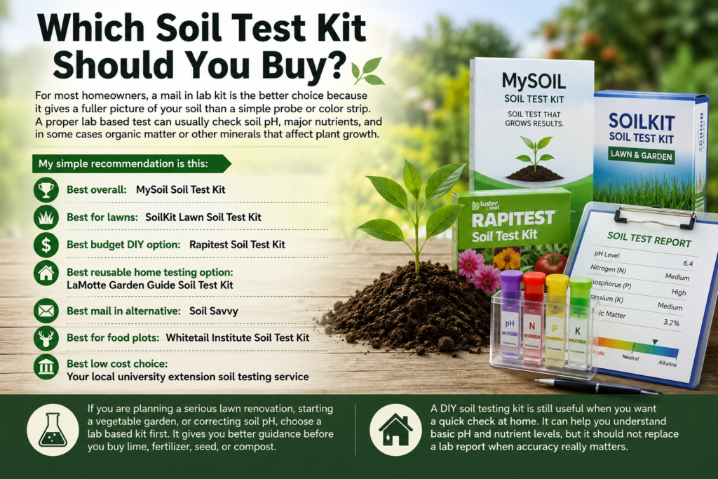 Which Soil Test Kit Should You Buy