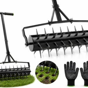 23 Inch Rolling Lawn Aerator